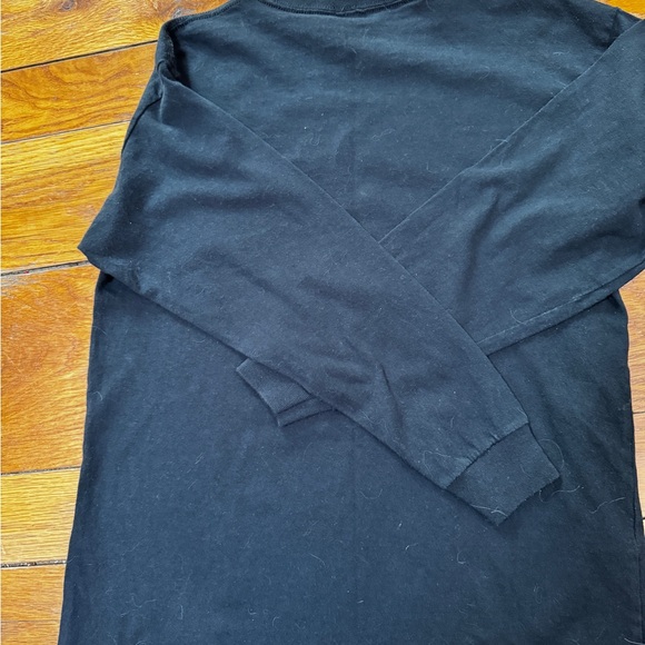 Genuine Star Wars Merch YODA Black Kids Shirt XL 18-20 Long Sleeve - Picture 6 of 6